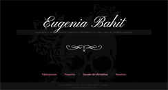 Desktop Screenshot of eugeniabahit.com