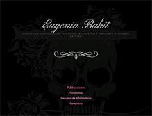 Tablet Screenshot of eugeniabahit.com